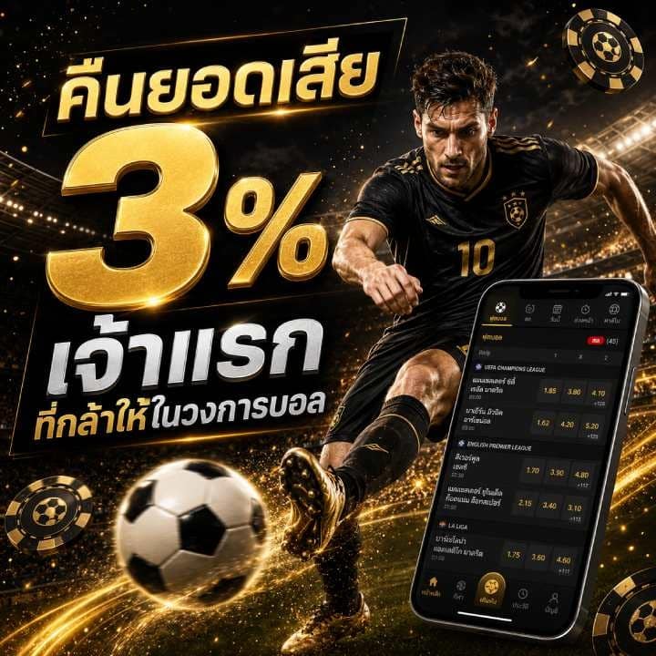 คืนยอดเสีย 3%